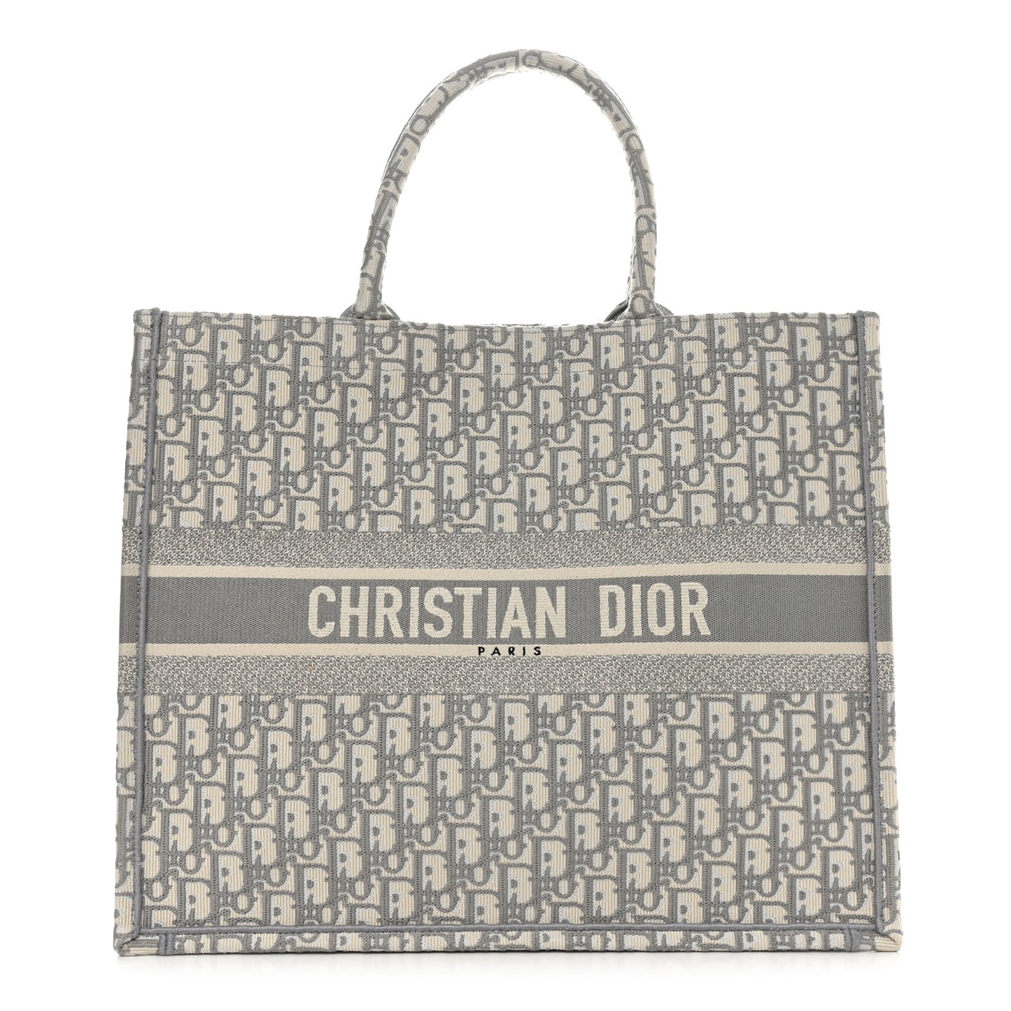 Oblique Large Book Tote Grey