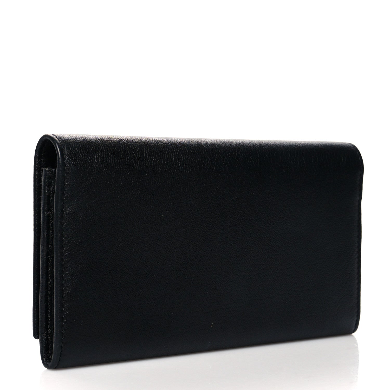 Saint Laurent Chevre Belle De Jour Flap Wallet Black 3 of 8
