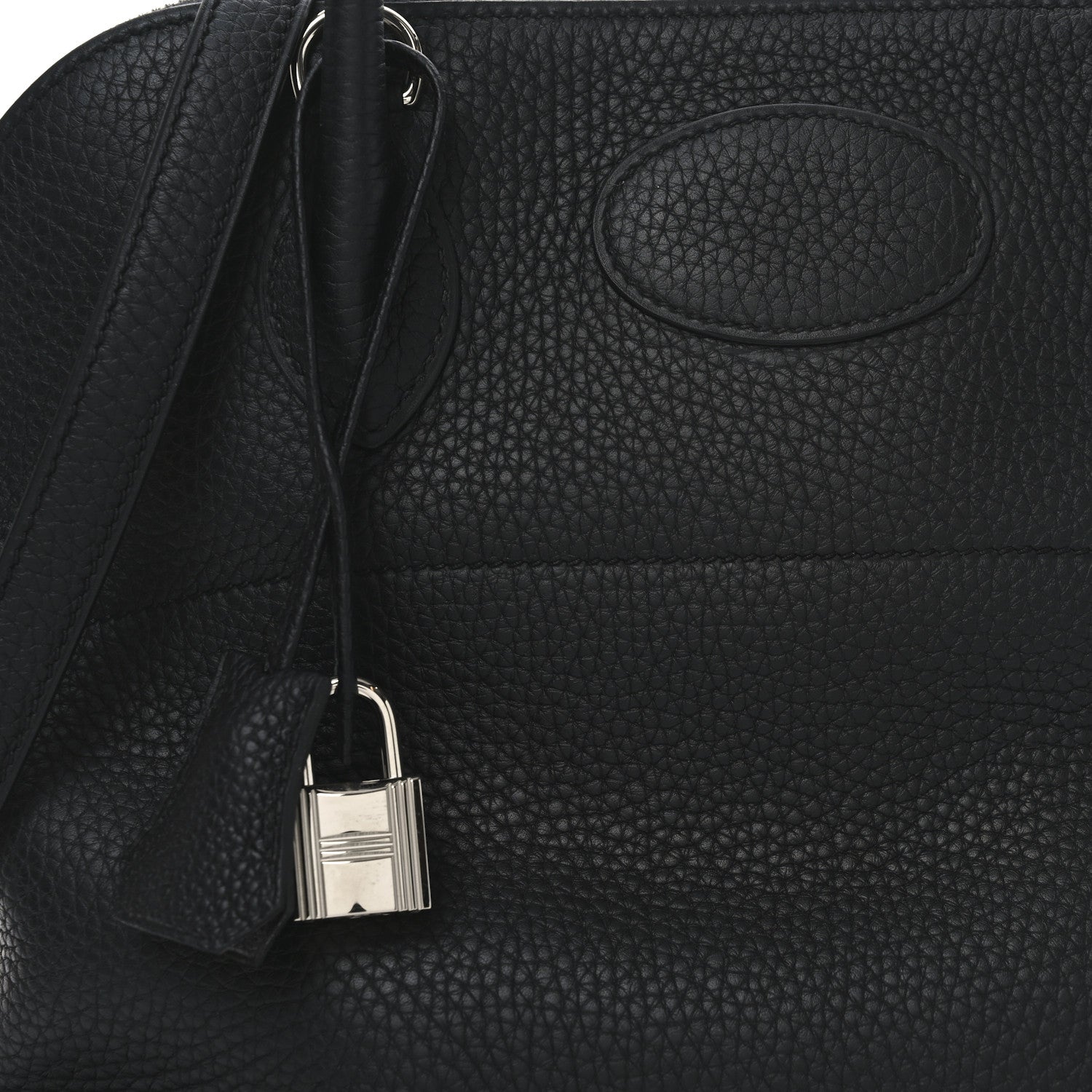 Hermes Taurillon Clemence Bolide 31 Black 8 of 10