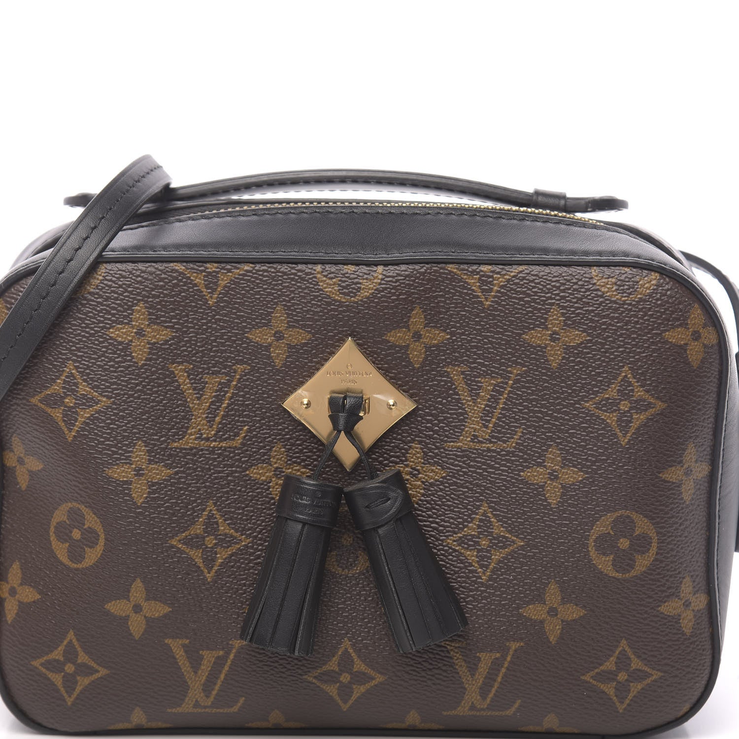 Louis Vuitton Monogram Saintonge Black 9 of 10