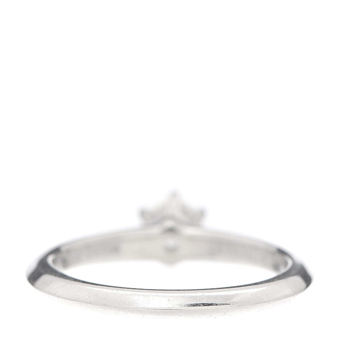 Platinum Diamond .29ct Solitaire Engagement Ring 49 5