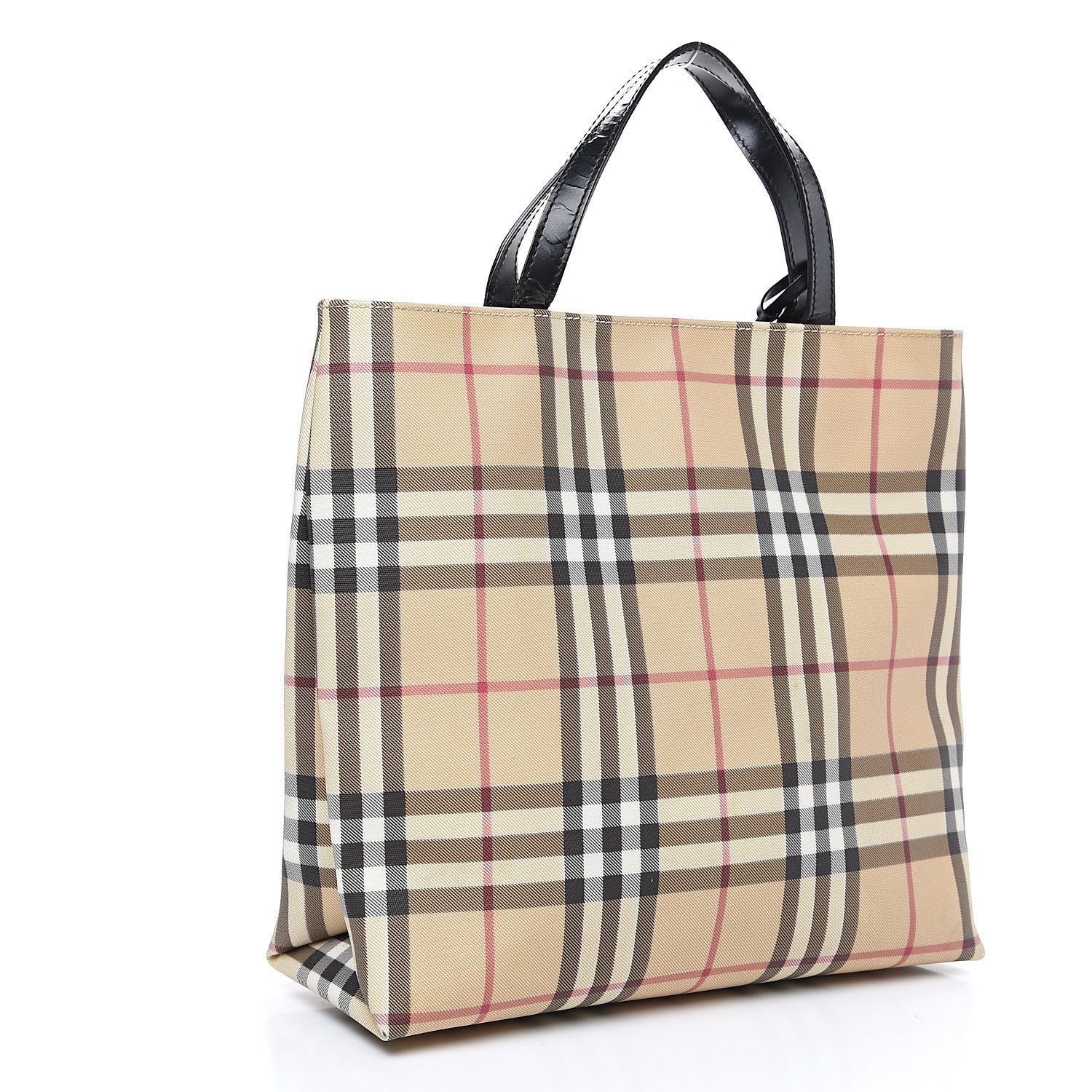 Burberry House Check Medium Tote Black 2 of 11