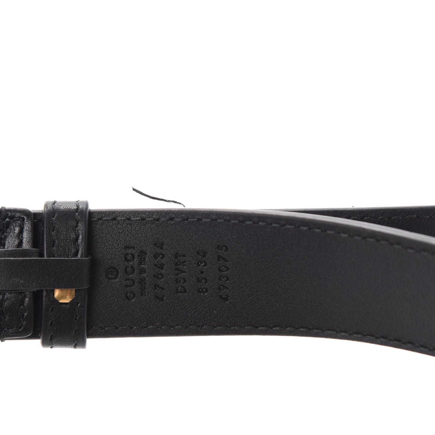 Calfskin Matelasse GG Marmont Belt Bag 95 38 Black