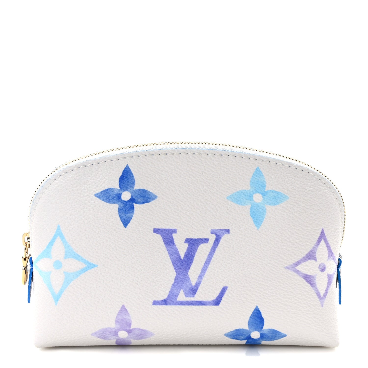 Louis Vuitton Monogram Giant By The Pool Cosmetic Pouch PM Blue 1 of 6