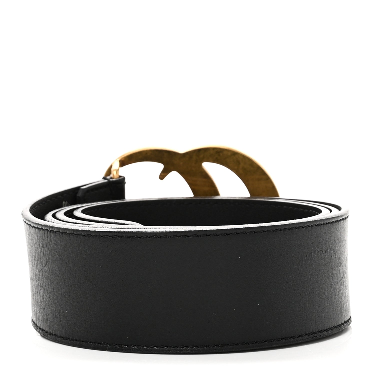 Gucci Calfskin Double G 40mm Belt 90 36 Black 2 of 5