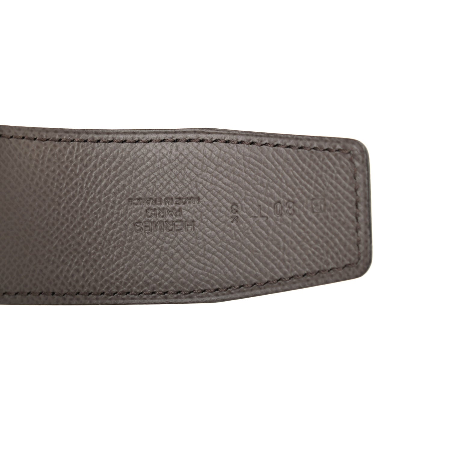 Hermes Epsom 42mm Belt Strap 80 Crocus Etain 3 of 5