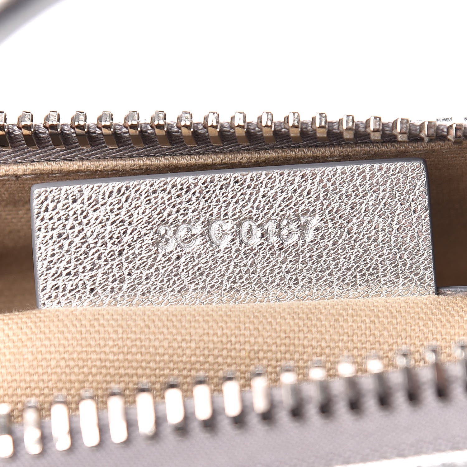 Givenchy Metallic Sugar Goatskin Small Antigona Silver 9 of 10