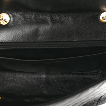 Chanel Caviar Quilted Jumbo Single Flap Black 6 of 12