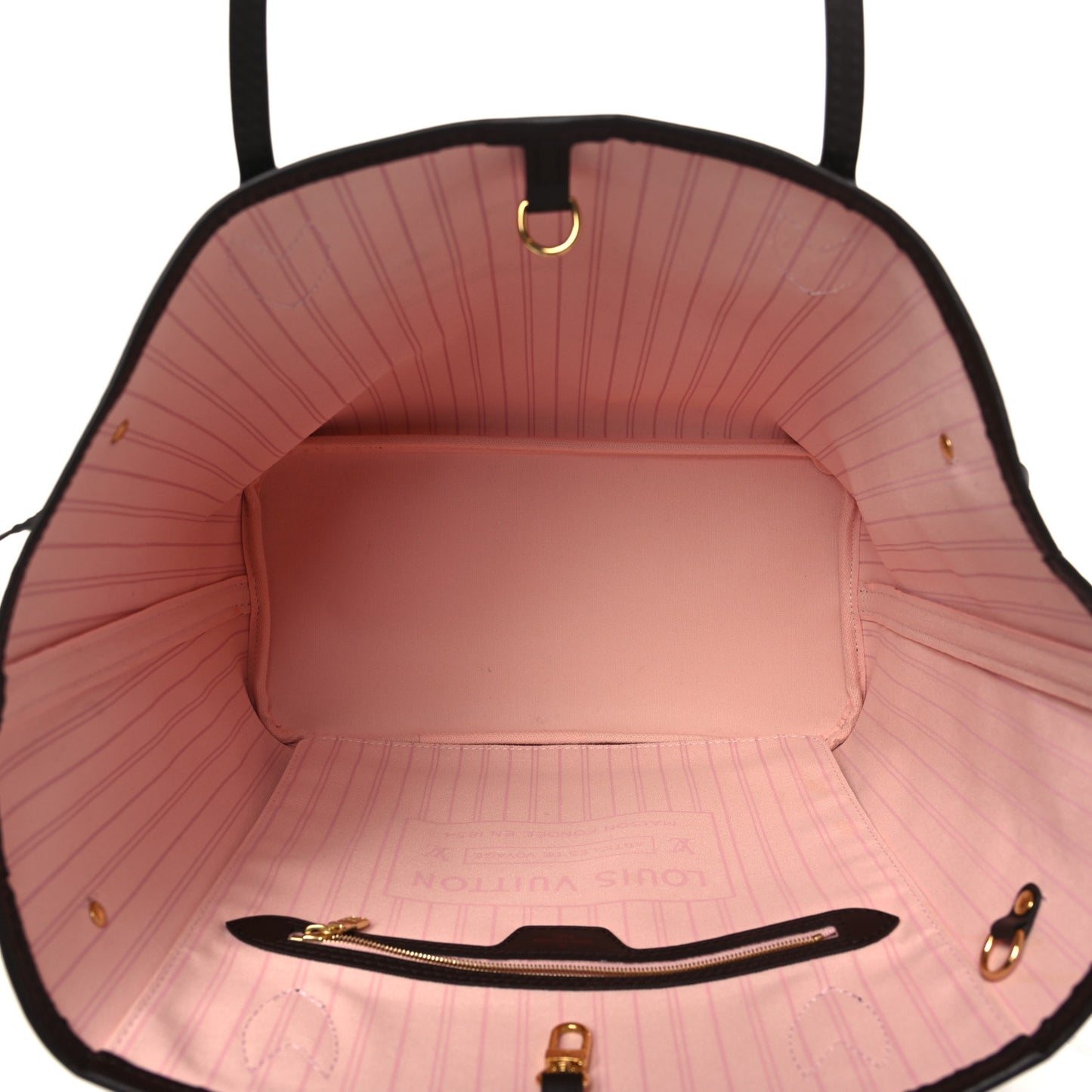 Damier Ebene Neo Neverfull MM Rose Ballerine