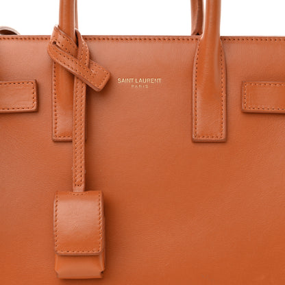 Saint Laurent Calfskin Nano Sac De Jour Orange 7 of 13