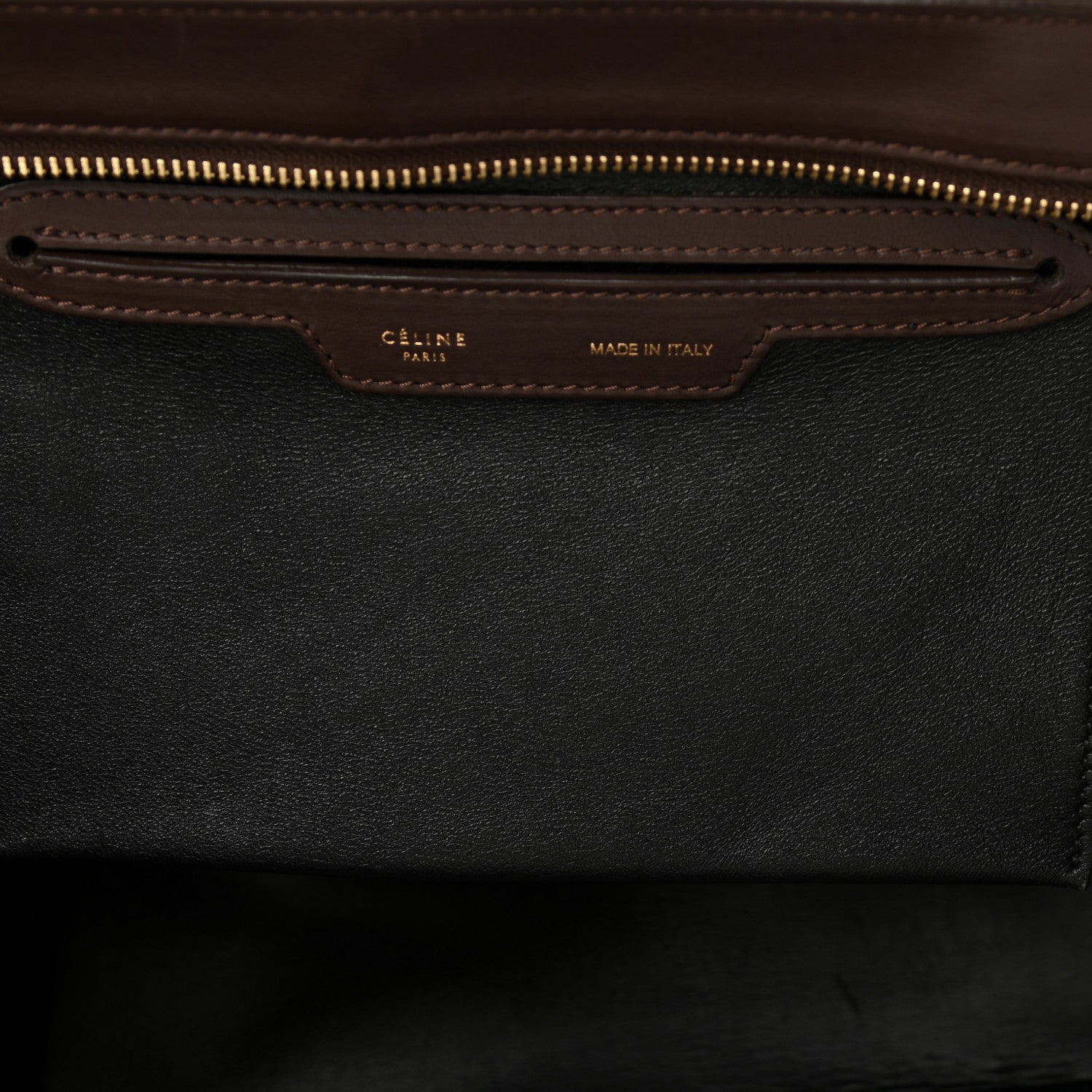 Celine Shearling Calfskin Medium Trapeze Grey 5 of 10