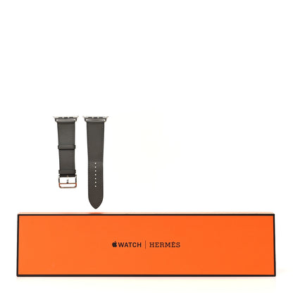 Hermes Swift Attelage 45mm Apple Watch Band Gris Meyer 8 of 8