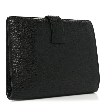 Hermes Chevre Mysore Bearn Compact Wallet Black 3 of 6