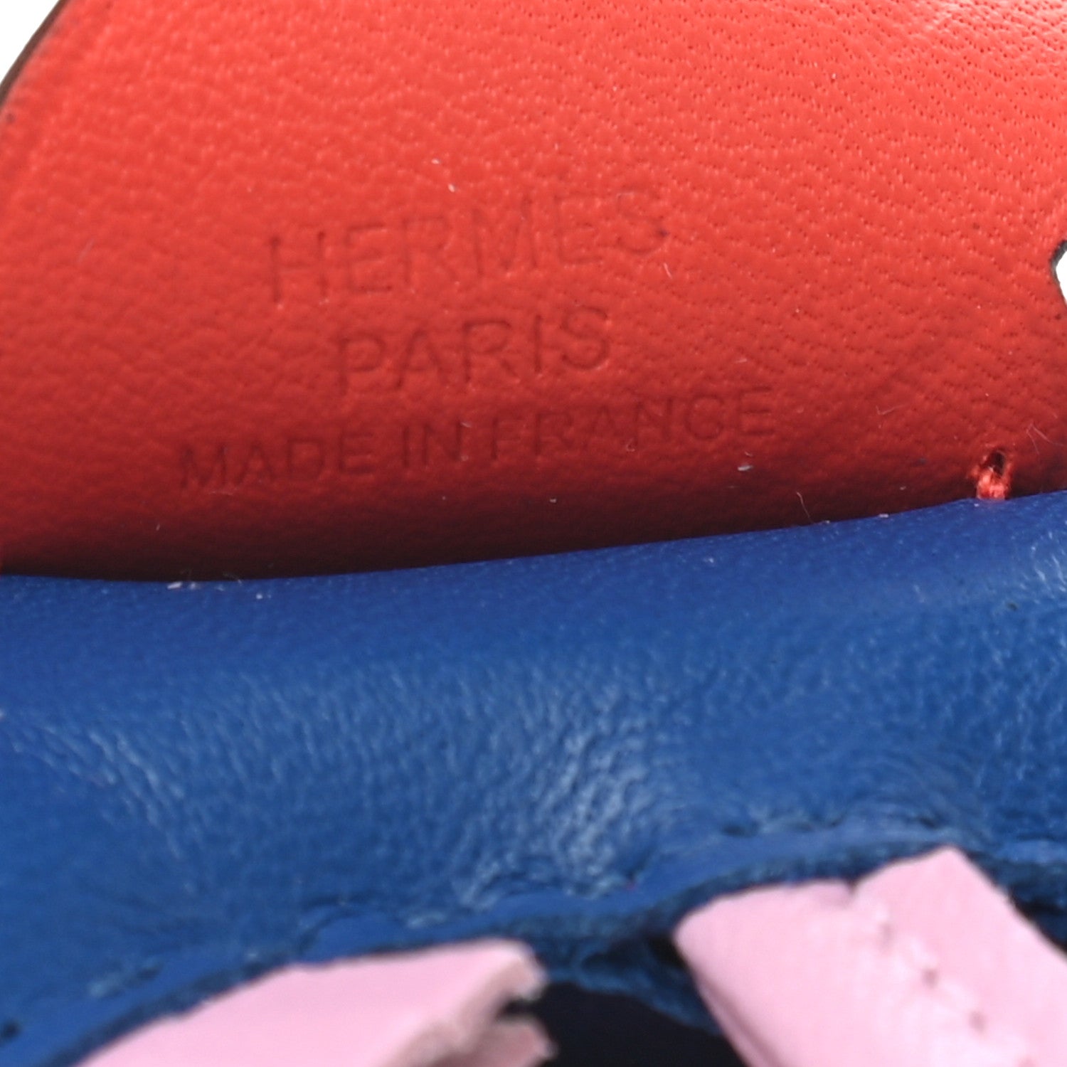 Hermes Milo Lambskin Grigri Rodeo Pegase Horse Bag Charm PM Bleu France Mauve Sylvestre Capucine 3 of 4