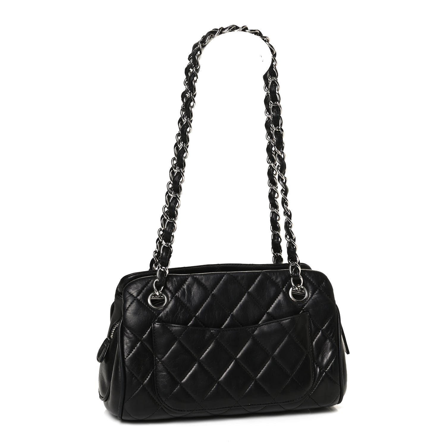 Chanel Lambskin Timeless Shopping Tote Black 3 of 19