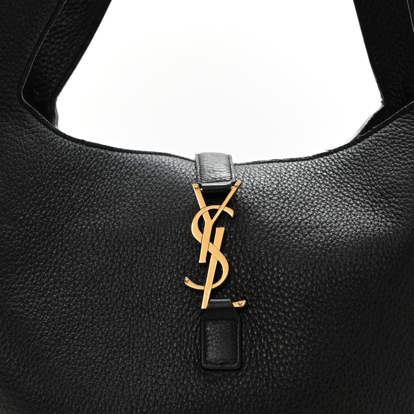 Grained Deerskin Bea Tote Black