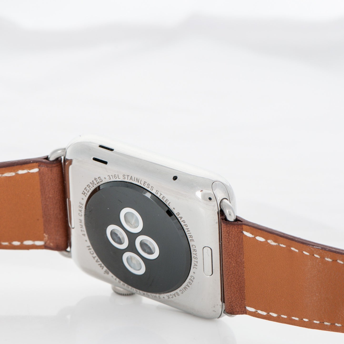 Barenia 42mm Apple Watch Cuff Fauve