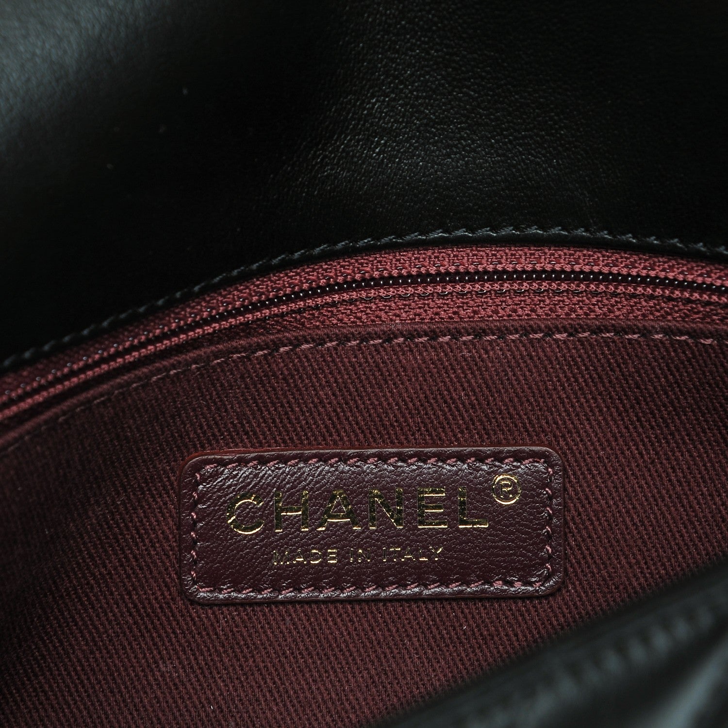 Chanel Lambskin Chevron Quilted Small Pyramid CC Flap Black 6 of 8