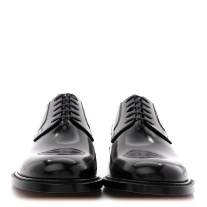 Christian Dior Calfskin Mens Derby Evidence Shoes 43 Black 3 of 10