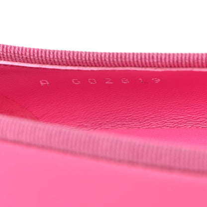 Chanel Lambskin Cap Toe CC Ballerina Flats 37 Pink 6 of 9