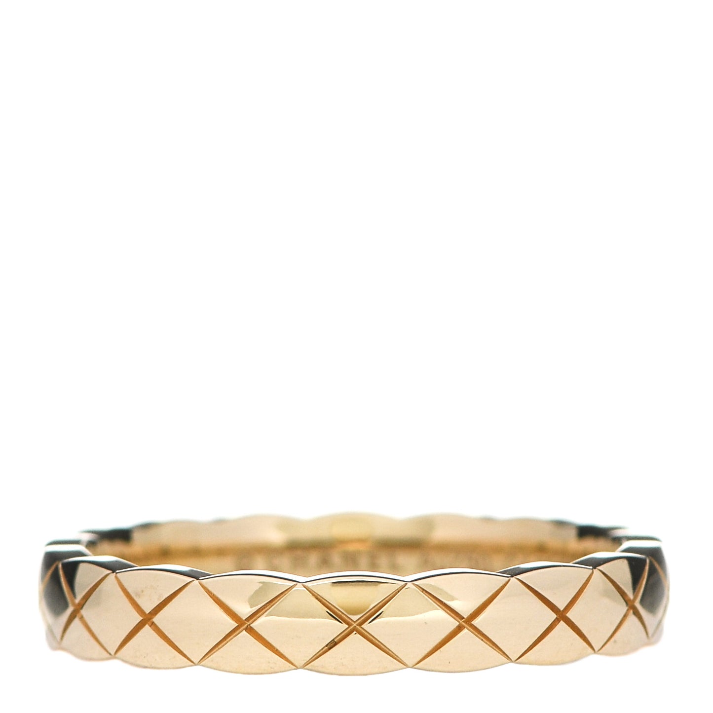 18K Yellow Gold Mini Coco Crush Ring 53 6.25