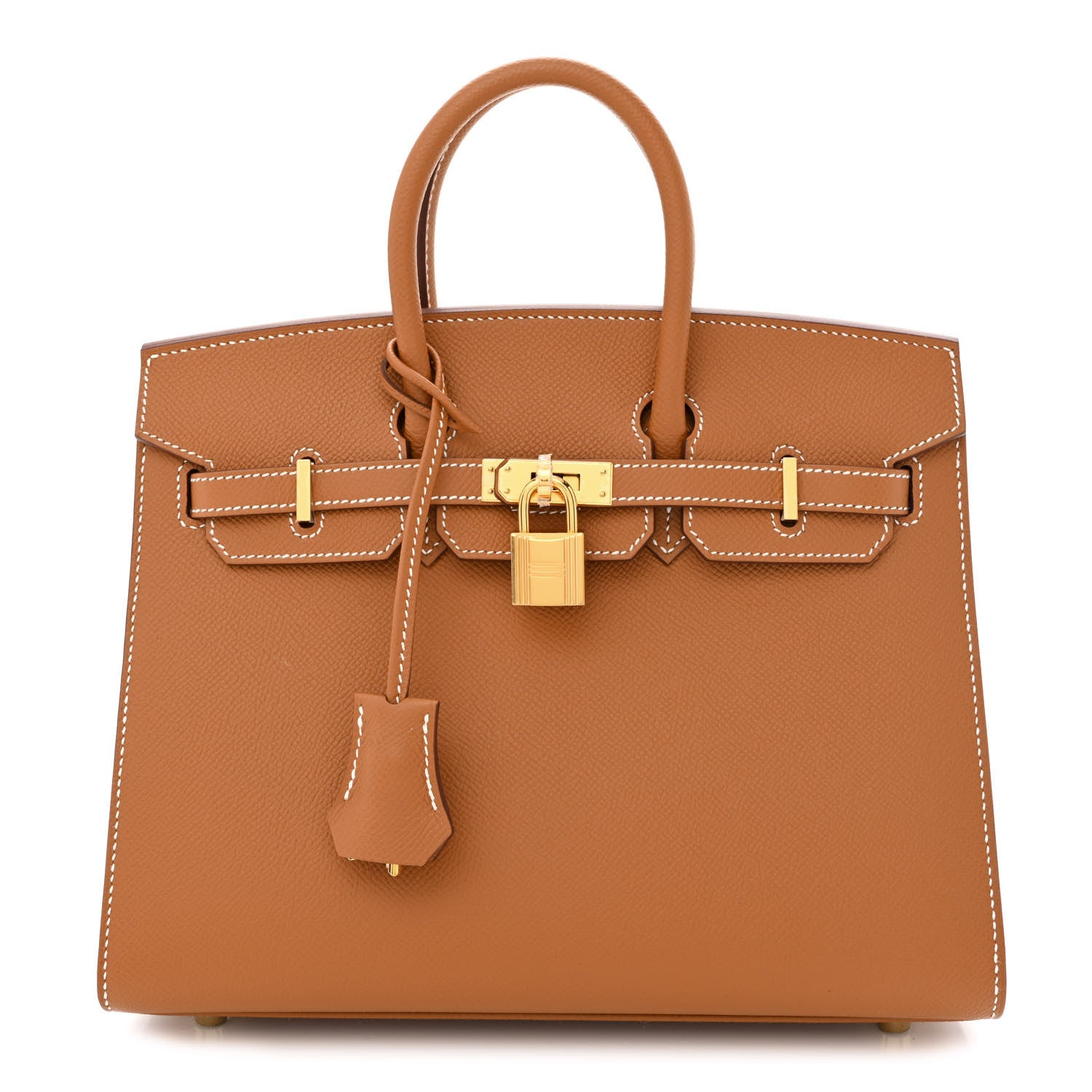 Hermes Epsom Birkin Sellier 25 Gold 1 of 11