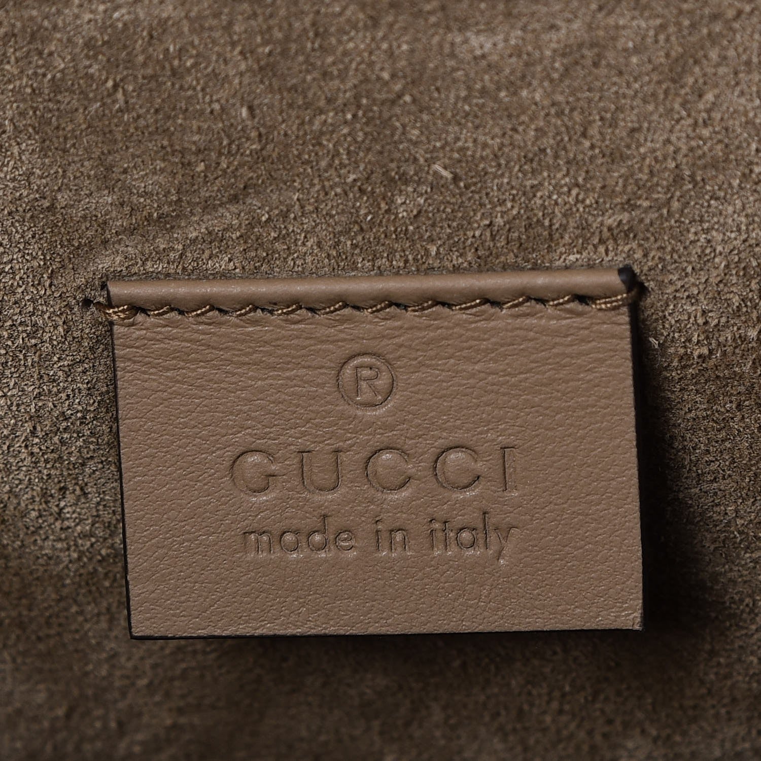 Gucci GG Supreme Monogram Medium Dionysus Shoulder Bag Taupe 7 of 8