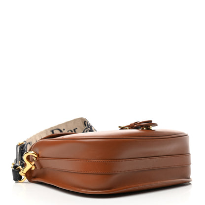 Christian Dior Box Calfskin Large Bobby Flap Dark Tan 4 of 12