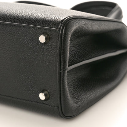 Gucci Grainy Calfskin Small Zumi Top Handle Bag Black 10 of 10