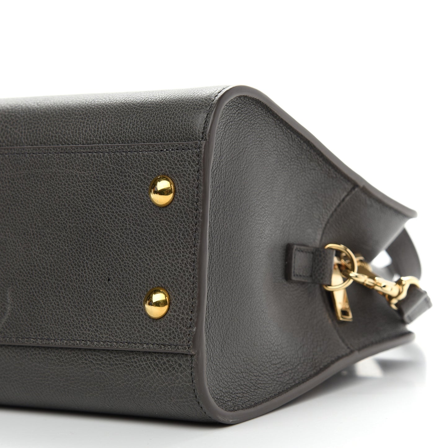 Calfskin Small Monogram Cabas Grey