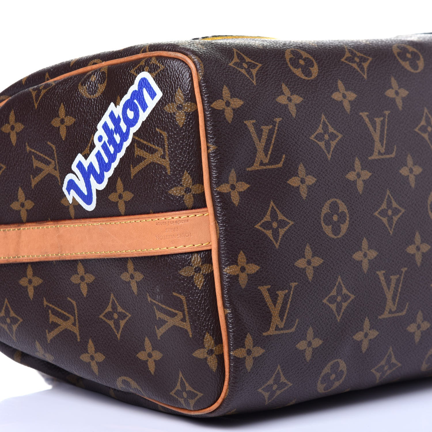 Louis Vuitton Monogram Patches Speedy Bandouliere 30 8 of 12