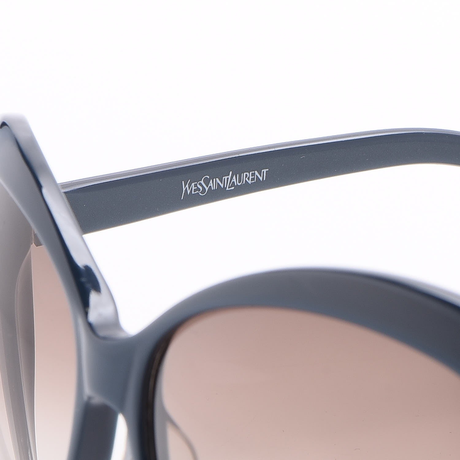 Saint Laurent Oval Sunglasses 6136/S Blue 5 of 7