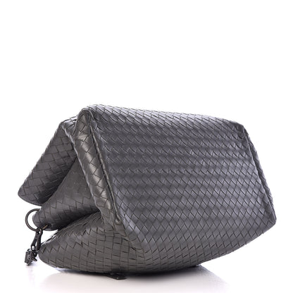 Bottega Veneta Light Calf Intrecciato Small Roma Light Grey 4 of 10