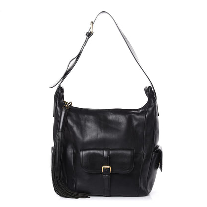 Chloe Calfskin Gabby Bucket Bag Black 1 of 13