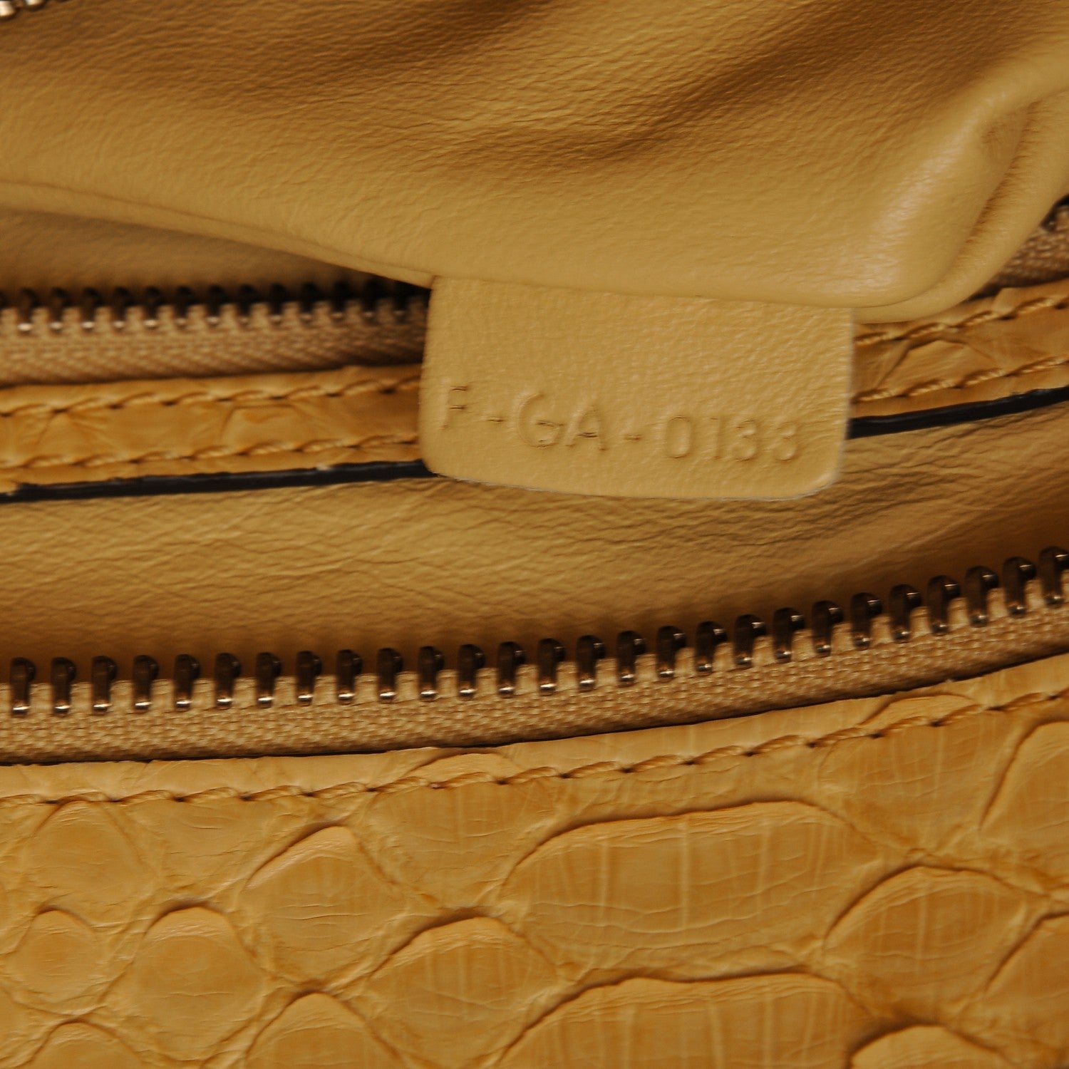 Celine Python Mini Luggage Beige 8 of 9