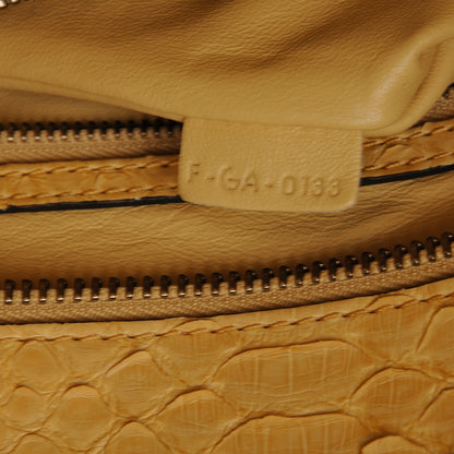 Celine Python Mini Luggage Beige 8 of 9