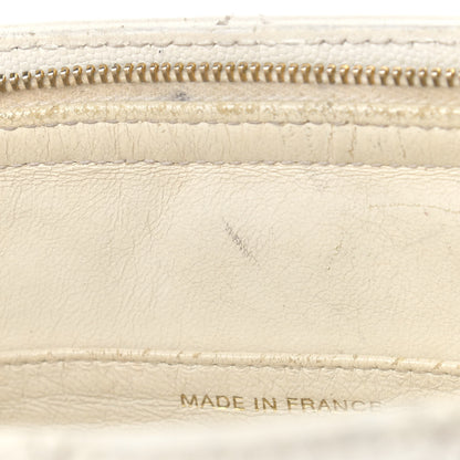 Chanel Caviar Stitched Shoulder Bag White 17 of 27