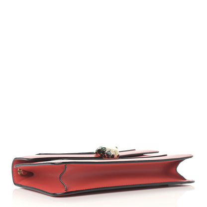 Bulgari Calfskin Serpenti Forever Shoulder Bag Coral 4 of 15