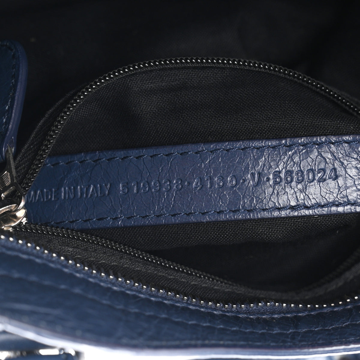Agneau Giant 12 Silver Hardware Mini City Bleu Roi