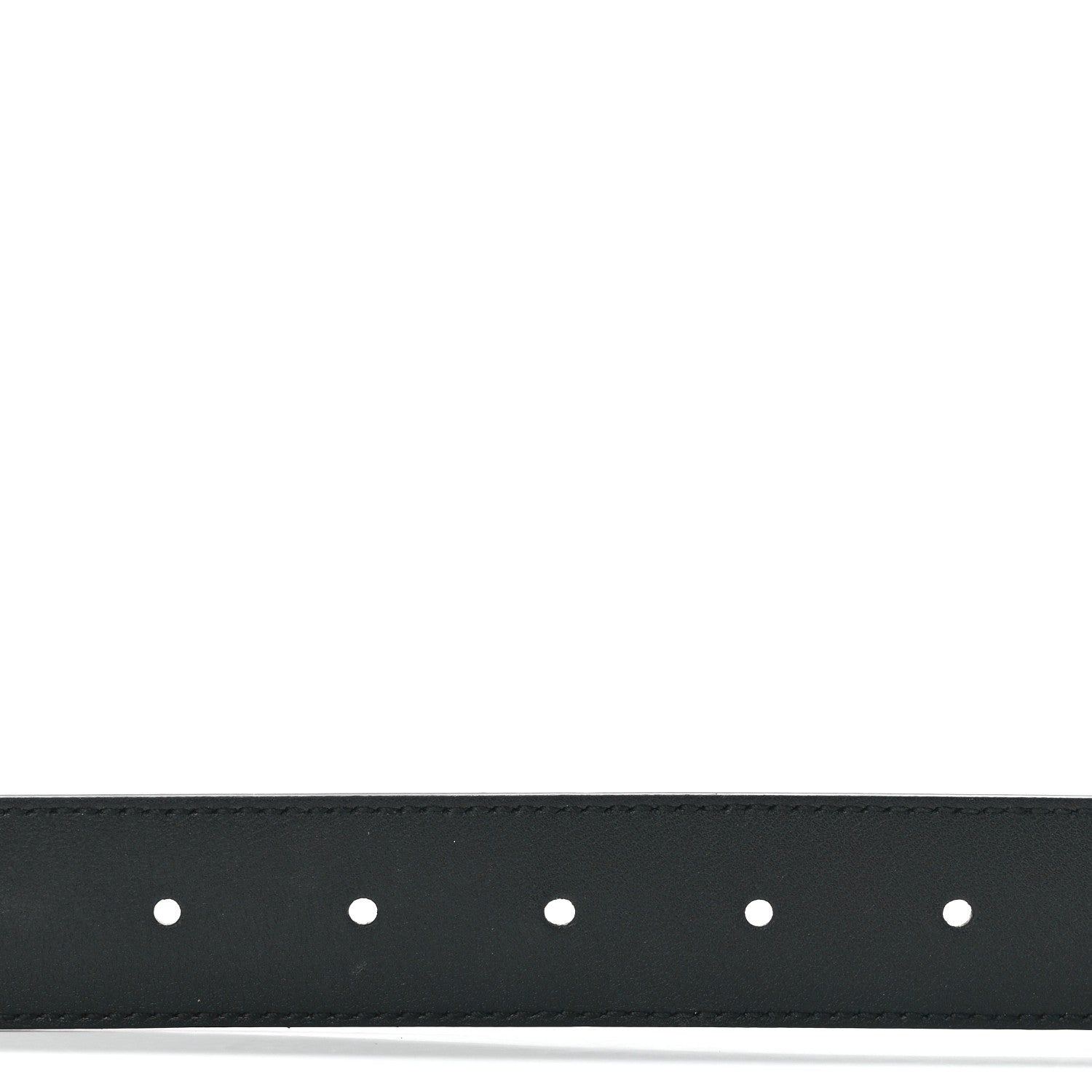 Gucci Calfskin Double G 30mm Belt 85 34 Black 3 of 4