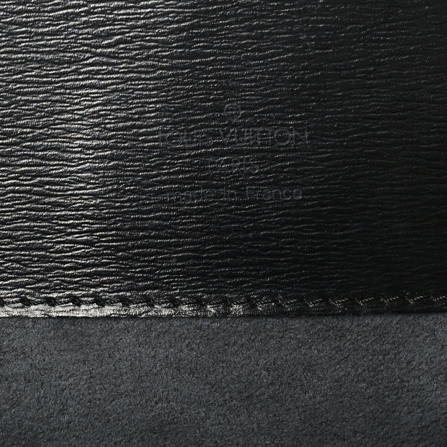 Louis Vuitton Epi Cluny Black 6 of 9
