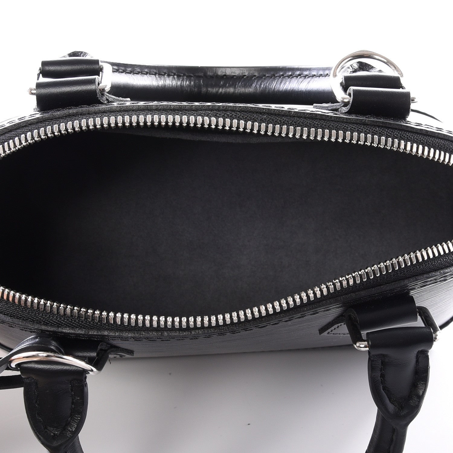 Louis Vuitton Epi Alma BB Black 4 of 11