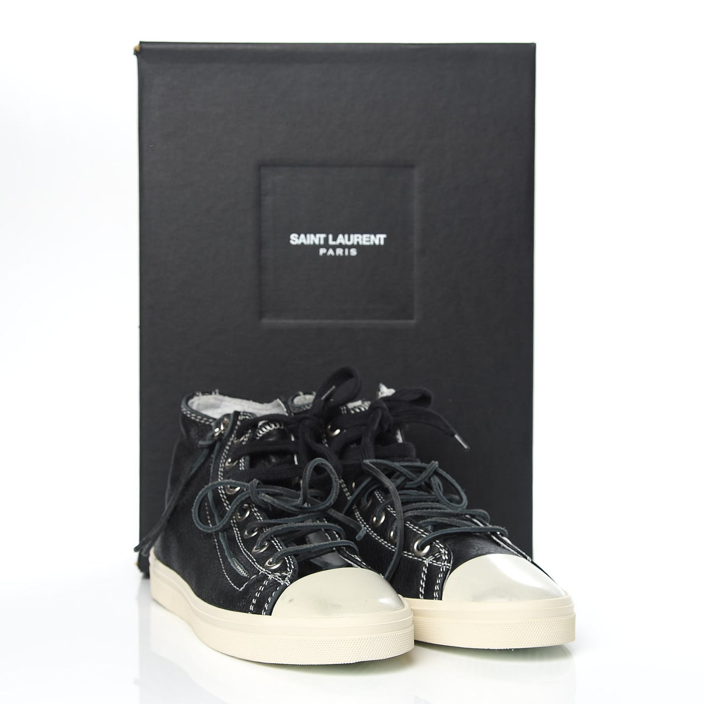 Distressed Calfskin Womens Rivingston Womens High Top Sneakers 41 Black
