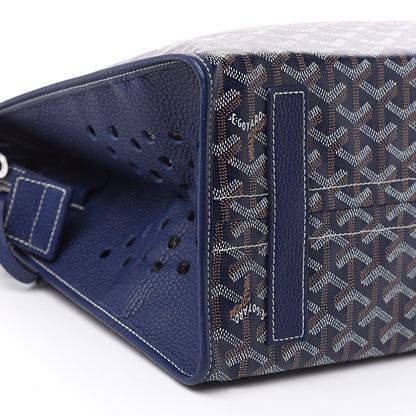 Goyard Goyardine Sac Hardy Pet Carrier PM Navy 8 of 9
