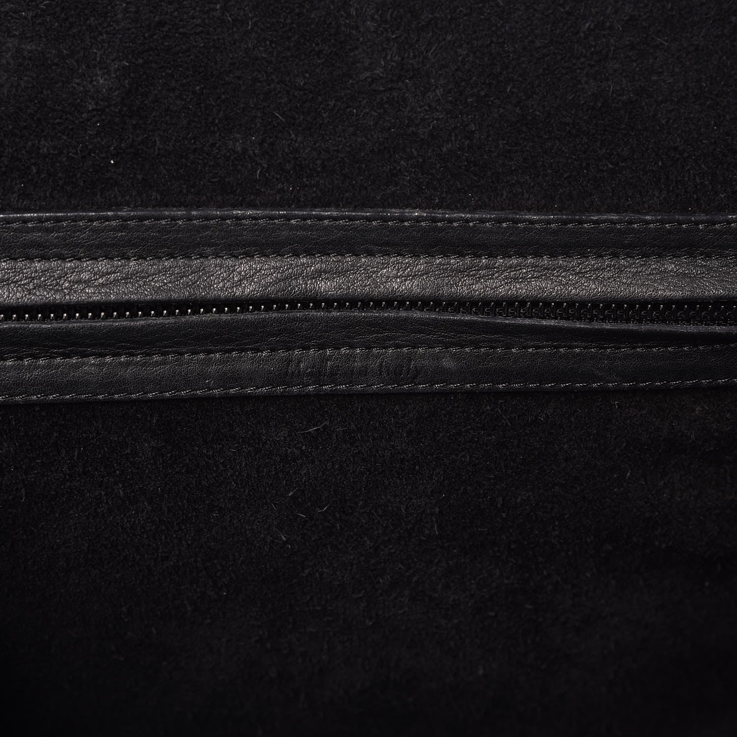 Celine Supple Calfskin Medium Phantom Luggage Black 8 of 9