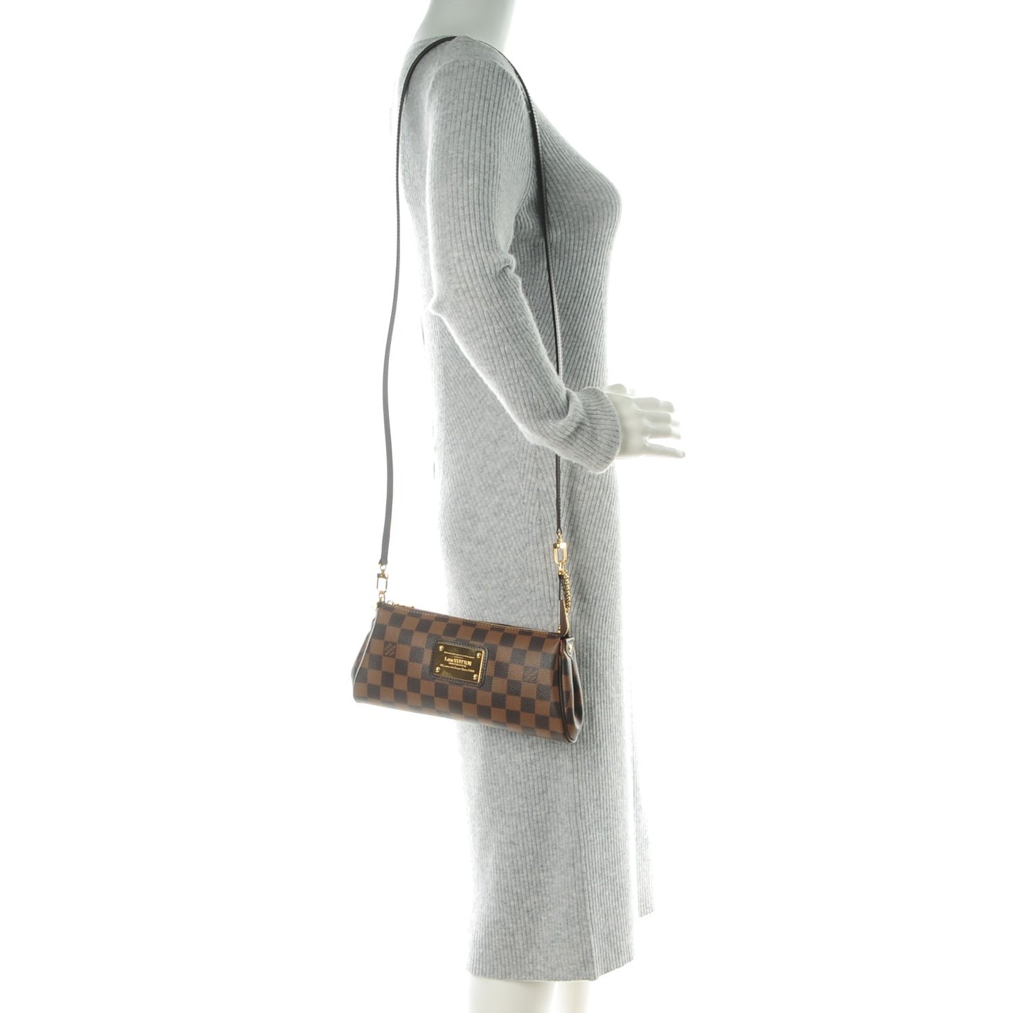 Damier Ebene Eva Clutch