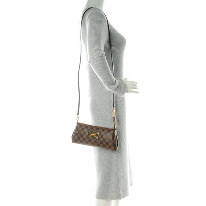 Louis Vuitton Damier Ebene Eva Clutch 2 of 7
