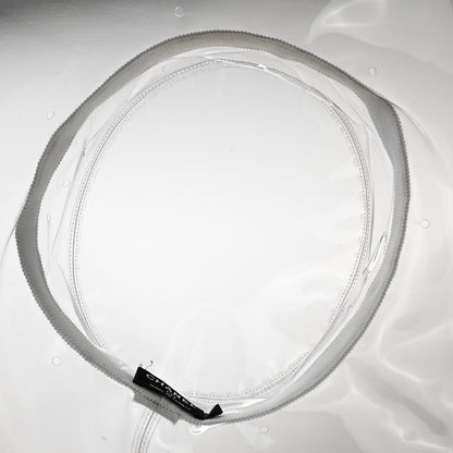 Chanel PVC Vinyl CC Cloche Hat S Transparent White 7 of 8