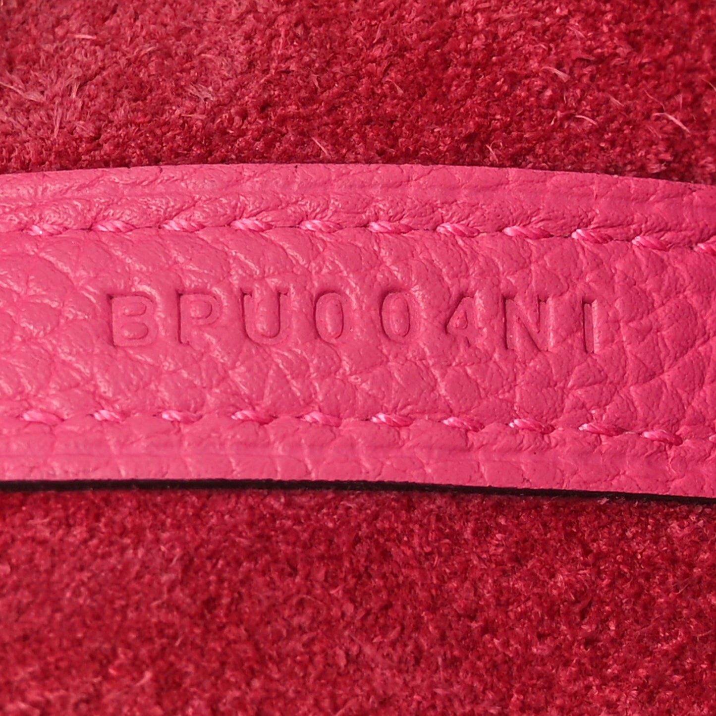 Taurillon Clemence Picotin Lock 18 PM Rose Shocking