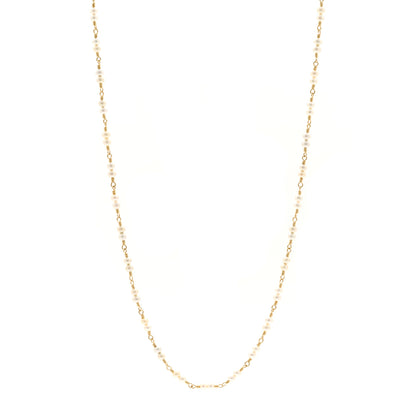 Temple St. Clair 18K Yellow Gold Pearl Karina Necklace 1 of 5